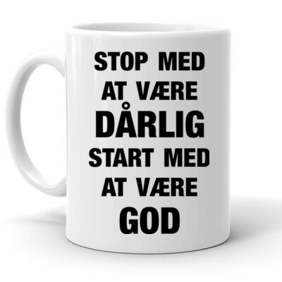 Stop med at være dårlig - kruset Thumbnail